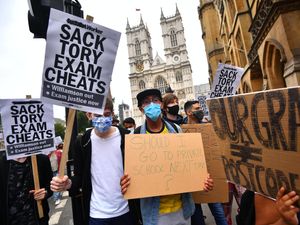 Supporting image for story: Boris Johnson faces calls to intervene to end A-levels crisis