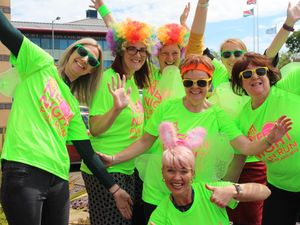 Supporting image for story: Countdown is on for neon night fun run for Stafford hospice