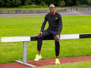 Supporting image for story: Wolverhampton & Bilston AC's Miguel Francis is on his marks for a run at a GB return