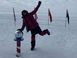 Supporting image for story: From Wrekin Barrel Race to the South Pole for Antarctic explorer Wendy