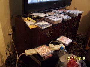 CDs and equipment found at Evans' home