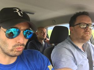 We picked up a stray (James Fielden) along the way