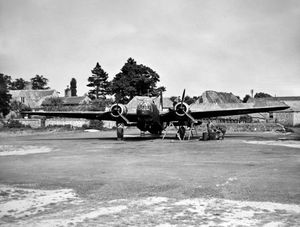 A Vickers Wellington bomber during the war (Royal Air Force. RAF).