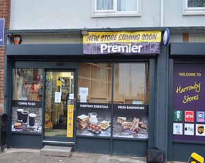 Part of the new shop front 