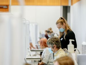 Supporting image for story: The 'magic' inside Telford International Centre's new mass Covid-19 vaccination centre