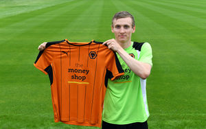 Jon Dadi Bodvarsson of Wolverhampton Wanderers.
