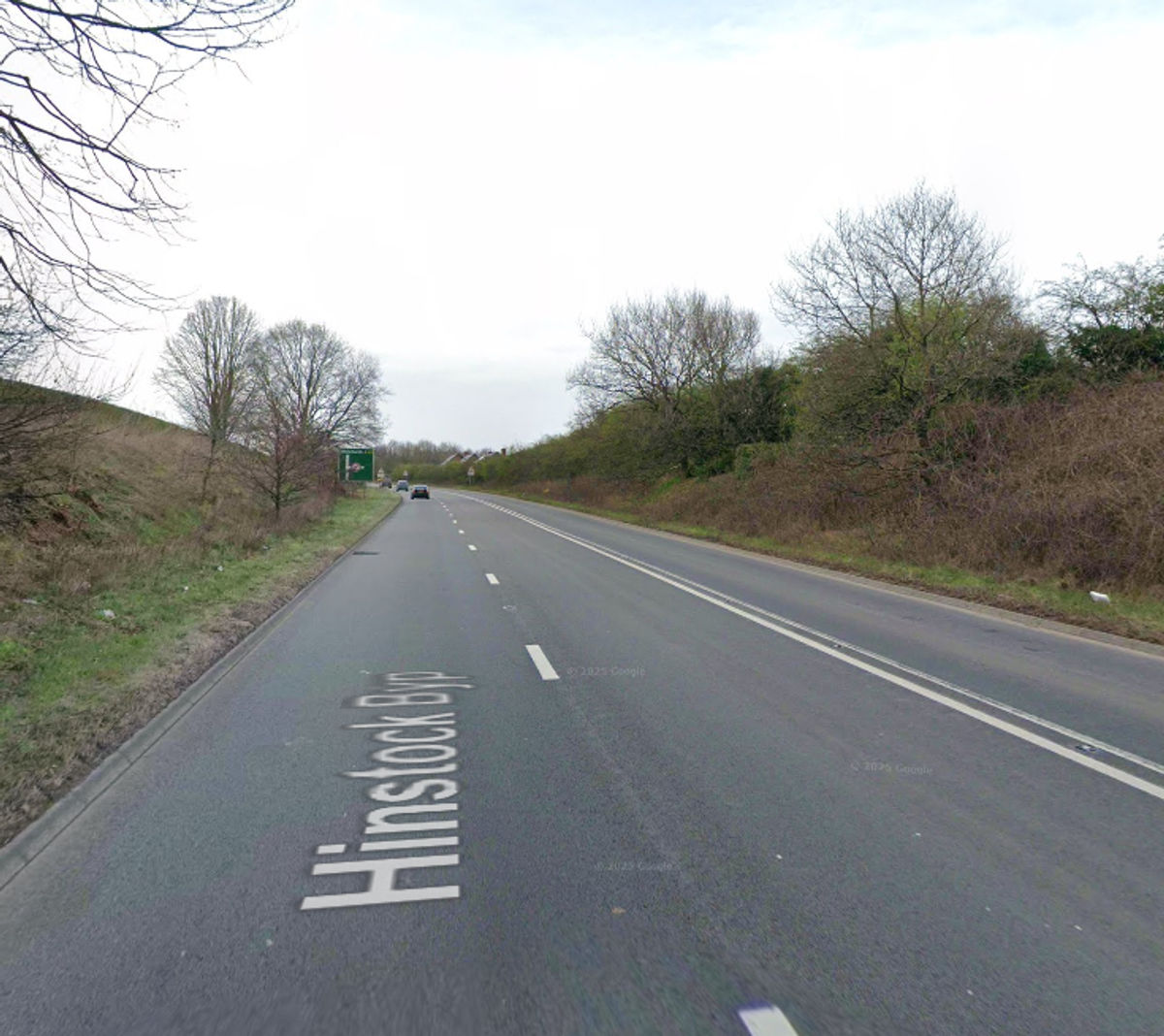 Person cut free after two-car crash near Hinstock