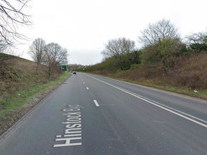 Supporting image for story: Person cut free after two-car crash near Hinstock
