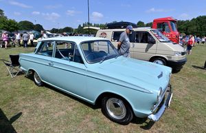 The Classic Car Show at Walsall Arboretum.