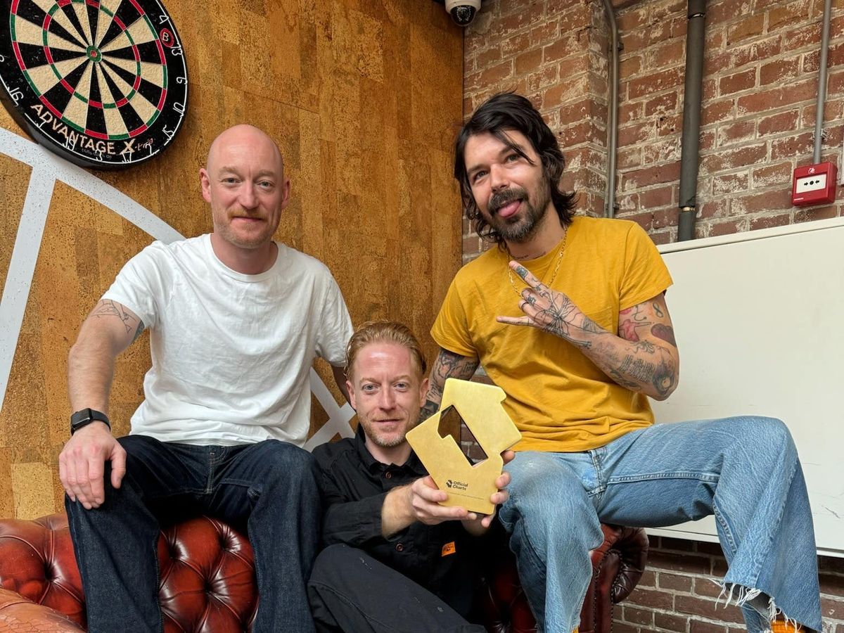 Scottish rockers Biffy Clyro secure fourth number one in UK albums chart