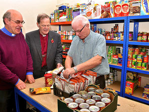 Supporting image for story: Bishop angry at government over foodbanks on Shropshire visit