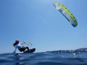 Supporting image for story: Over 40mph on water while balanced on a tea tray – welcome to kitesurfing