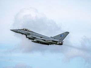 RAF Typhoon jet