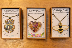 Some of the jewellery Lynsey has designed