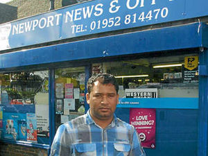 Supporting image for story: Newport shopkeeper victim of daylight attack