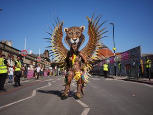 Supporting image for story: In Pictures: Flights of fancy on parade at Notting Hill Carnival