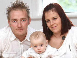 Supporting image for story: Alfie all smiles after 'dying' for 17 minutes