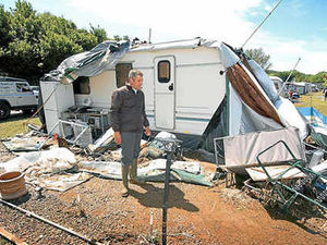 Supporting image for story: Shropshire families in caravan park flood ordeal