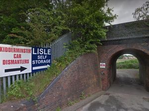 Supporting image for story: Crews tackle skip fire at Kidderminster car yard