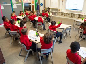 Supporting image for story: Countries with smaller class sizes may find it ‘easier to socially distance’