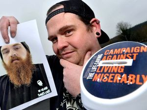 Supporting image for story: 'Dan the beardy man' given charitable boost by radio star Chris Moyles