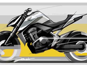Supporting image for story: Honda’s upcoming Hornet detailed in new sketches