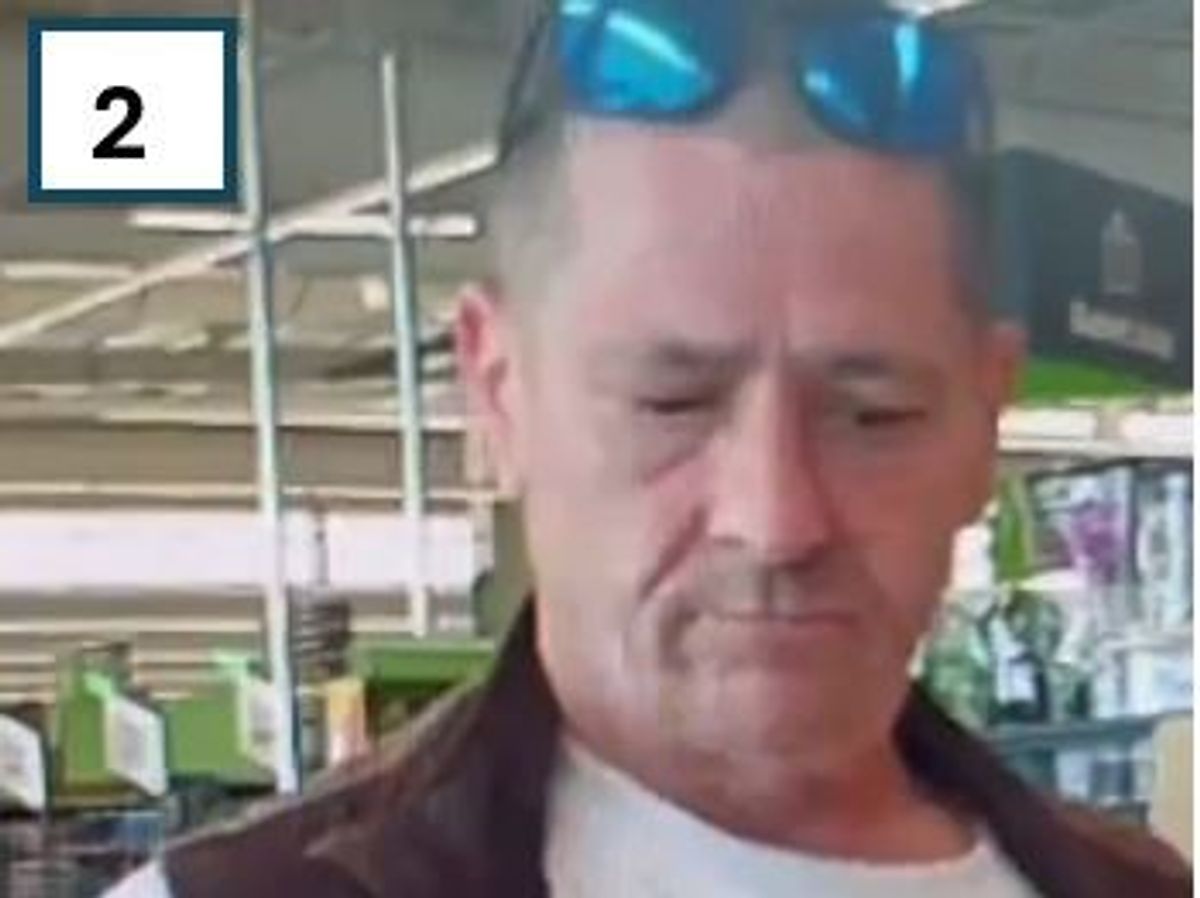 Five suspicious photos of shoplifting incidents in Telford at stores including B&M, Asda and a BP garage releasd by police