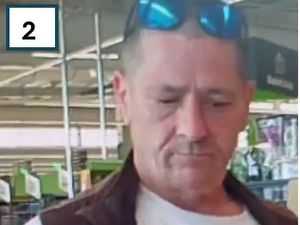 Supporting image for story: Five suspicious photos of shoplifting incidents in Telford at stores including B&M, Asda and a BP garage releasd by police