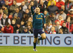 Hull City's Jarrod Bowen celebrates