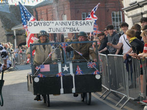 Supporting image for story: Crazy costumes at the ready - Kington’s iconic wheelbarrow race returns to the town for its 49th year on Saturday, June 14
