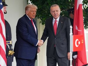 Supporting image for story: Trump could lift ban on fighter jet sales to Turkey after talks with Erdogan