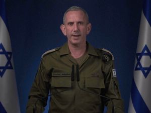 Supporting image for story: Israel launches strikes on military targets in Iran