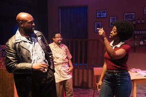 BLACK POWER DESK by Urielle Klein-Mekongo at the Patrick Centre at Birmingham Hippodrome