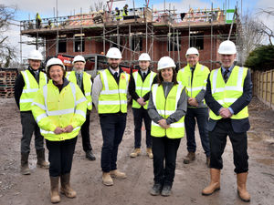 Supporting image for story: Affordable housing scheme is taking shape in South Staffordshire village