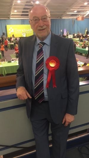 Adrian Bailey at the count today