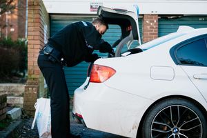 Police raided three properties in Brookside, Telford