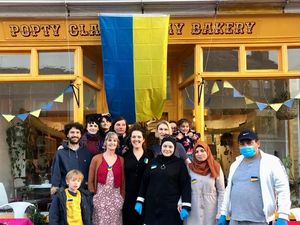 Supporting image for story: Bakery raises £800 to send volunteers to Ukrainian border