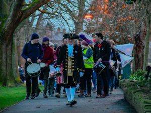 Supporting image for story: People show their love for Oswestry in special Valentine weekend event