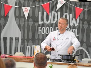 Supporting image for story: Fun on the menu as 15,000 tuck in at Ludlow Food Festival