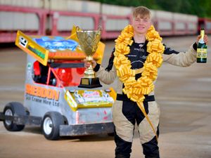 Supporting image for story: Just champion! Telford's Finn is lapping up global racing victory - with video and pictures

