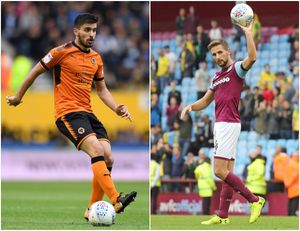 Ruben Neves and Conor Hourihane will both be key men for their respective sides (Photos: AMA/Sam Bagnall and Tony Marsh)