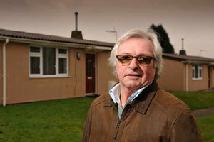 Straightline boss Mike Kendrick at his birthplace on Lincoln Green, Wolverhampton