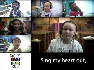 Supporting image for story: WATCH: Birmingham Children’s Hospital patients form virtual choir