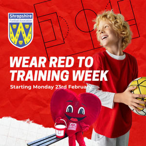 Wear Red To Training Week 