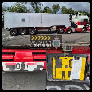 Perhaps the Andrex puppy stuck the toilet roll on the number plates? 