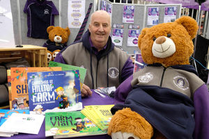 Steve Forsyth raising money and awareness of the Brecknock Feature County team which will become the Royal Welsh’s feature county in December