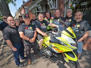 Supporting image for story: Pub charity walk taking in region's football stadiums raises more than £6,500