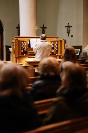 The service at St Mary Magdalene Church in Bridgnorth
