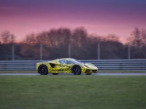 Supporting image for story: New Lotus Evija put through development stages