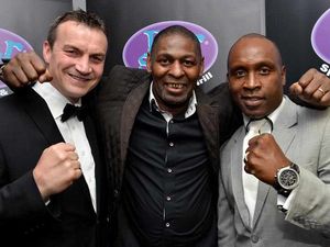 Supporting image for story: Tony Wilson gets to meet Nigel Benn again